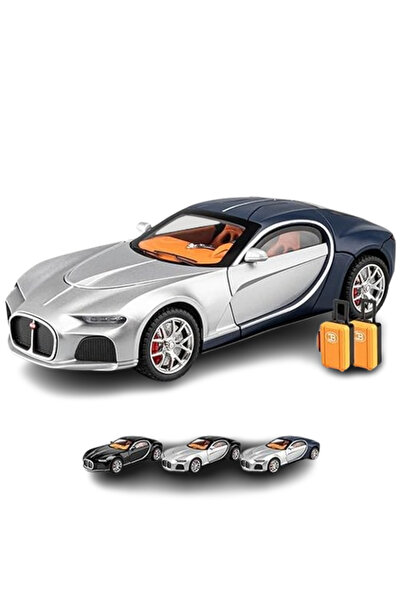 Generic Brand Mașină de jucărie, Bugatti, 1:24, Metal, Fumător