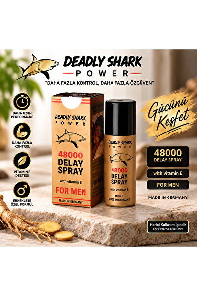 Deadly Shark Power 48000 Gold Spray -Alpha Supply