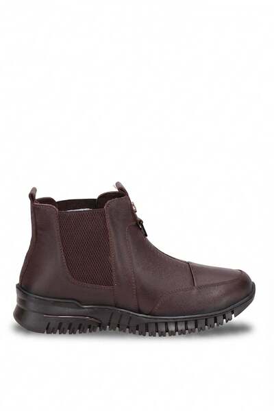 Voyager 26Ksrrz1029 Women's Genuine Leather Chelsea Boots Brown