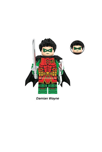 yamanS Robin Damian Wayne DC ComicsYapı Blok Oyuncak(Custom Model)