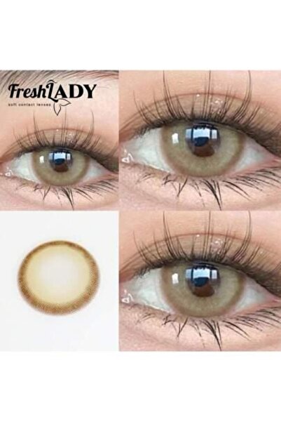 Fresh Lady Freshlady Colored Contact Lenses 14.50mm Yearly Disposable for Dai...