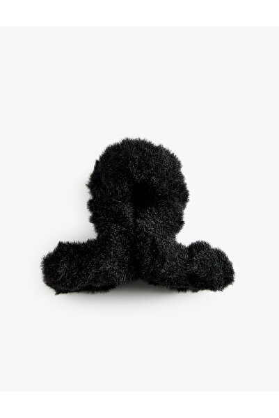 Koton Plush Detailed Clasp Buckle