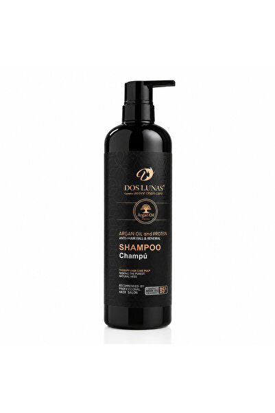 DOS LUNAS Cosmetics Dus Lonas Shampoo with Argan Oil and Protein for Hair Reg...