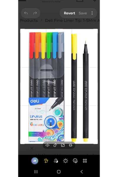 Deli FINE LINER 6 COLOURS 0.45MM