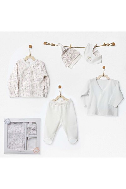andywawa Baby Hospital Release 5 Pcs Newborn Set Little and Loved
