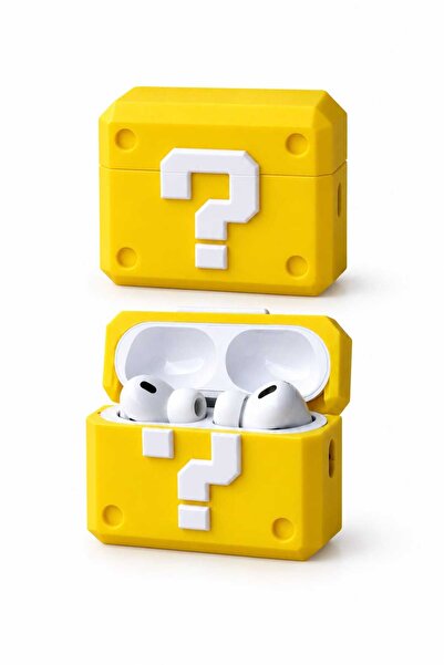 AirPods Pro 2 Uyumlu Super Marıo Tasarımlı Kulaklık Kılıfı