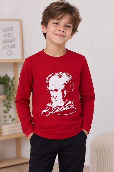 ÇOCUK ATATÜRK BASKILI SWEATSHIRT