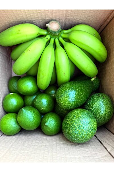 ANAMUR VİTA Yeşil Mini Avantaj Paketi 1 KG AVOKADO- 1KG ANAMUR MUZU-1 KG LİMON