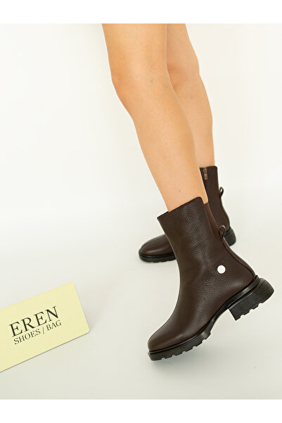 Mammamia 7010 Eren Shoes&Bag Genuine Leather Floater Print Back Rubber Detail...