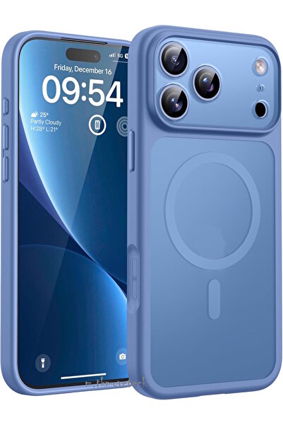 m.tk moveteck iPhone 17 Pro & 18 Pro Uyumlu Kılıf Kamera Çıkıntılı Magsafe Şa...