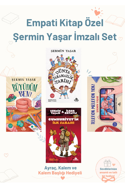 Kronik Kitap Şermin Yaşar 4 Kitap Set Islakimza (dünya yaramazlık tarihi büyü...