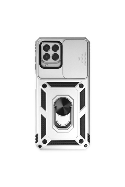 Generic Brand Newface Samsung Galaxy M33 Case Silicone with Pars Lens Ring - ...