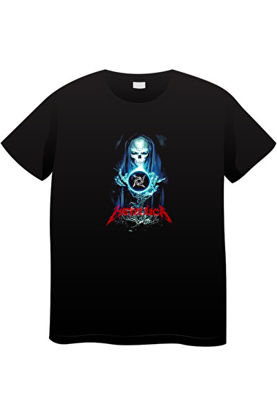 OEM Tricou vintage de muzică rock pentru bărbați, Colecție rock iconică, negr...