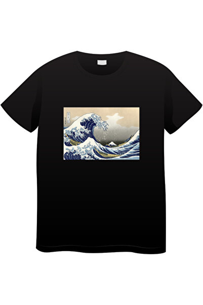 OEM Tricou bărbătesc Made By Art Paint, Colecție de artă iconică, negru, L