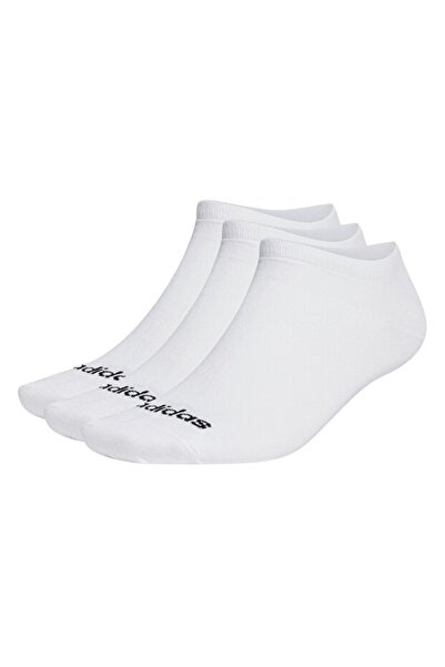 adidas T Lin Low 3P Unisex Socks Ht3447 White/Black