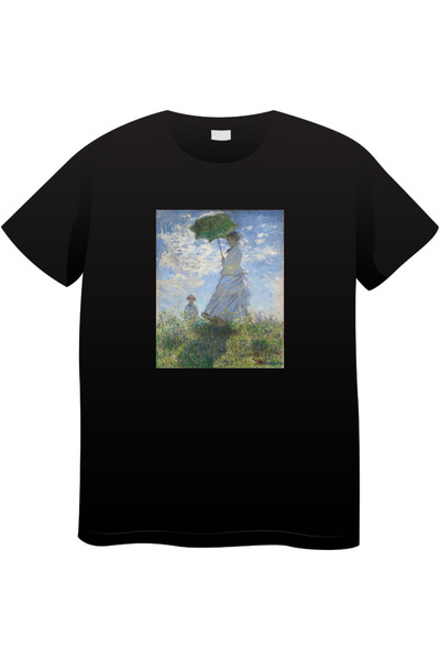 OEM Tricou bărbătesc Made By Art Paint, Colecție de artă iconică, negru, L