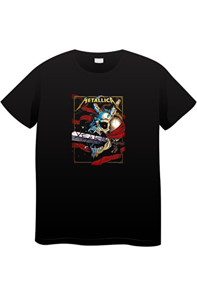 OEM Tricou vintage de muzică rock pentru bărbați, Colecție rock iconică, negr...