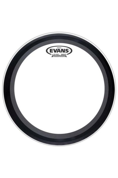 EVANS BD20EMAD 20" DERİ KİCK CLEAR SÜNGERLİ TEK KAT (10 MİL)