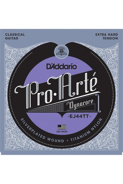 Daddario EJ44TT PRO-ARTE KLASİK GİTAR TEL SETİ, DYNACORE, TITANIUM, EXTRA HARD TENSION