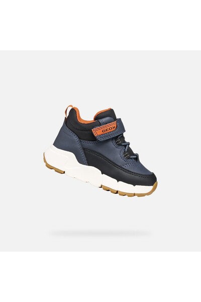 Geox Flexyper Mini - Ghete pentru băieți, Albastru închis