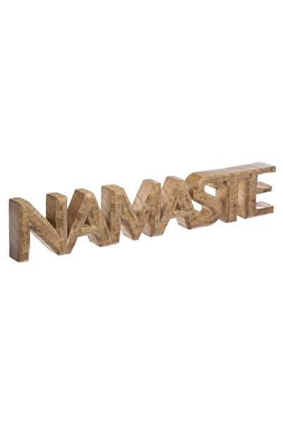 Atmosphera Decorațiune "Namaste" - Lemn de mango, 54x10 cm