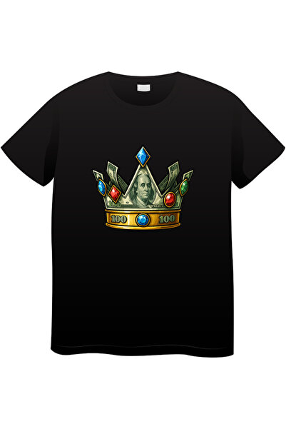 OEM Tricou bărbați Made By Money Hustle Society, negru, L
