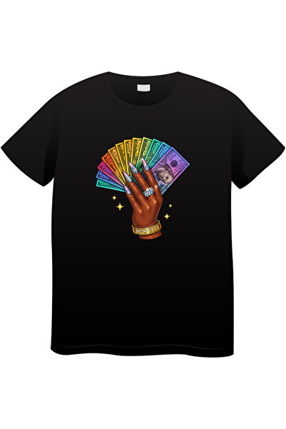 OEM Tricou bărbați Made By Money Hustle Society, negru, M