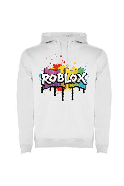 OEM Hanorac personalizat ROBLOX, alb, 7-8 ani