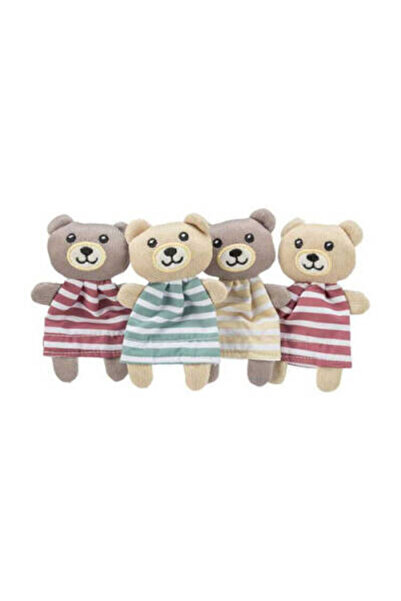 Bezos Cat Toy with Cat Grass Fabric Bear 12 cm