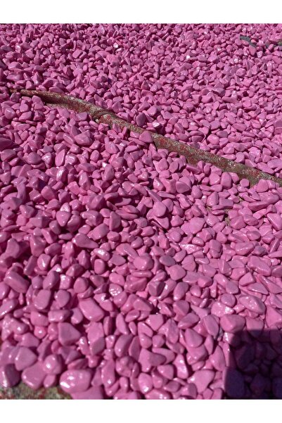 Pembe Dolomit Dekoratif Taş 2 KG – Saksı, Vazo, Teraryum, Bahçe ve Peyzaj Süsleme Taşı