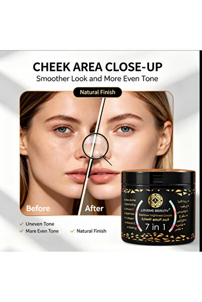 LOVEME BEAUTY Rainbow Cream Rejuvenation and Skin Care 7 in 1 Formula Combine...