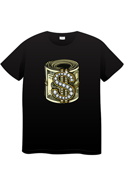 OEM Tricou bărbați Made By Money Hustle Society, negru, L
