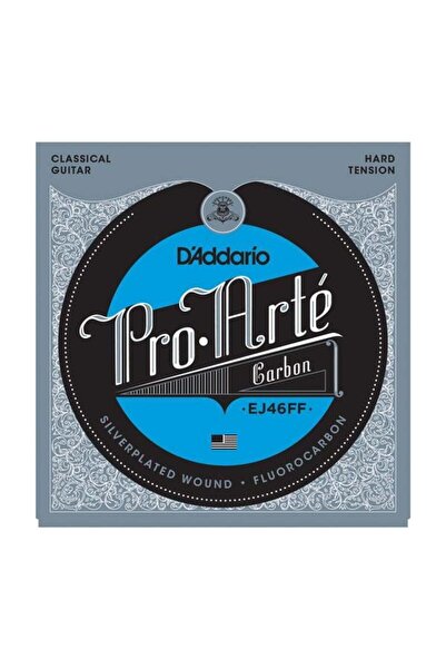 Daddario EJ46FF PRO-ARTE KLASİK GİTAR TEL SETİ, CARBON, HARD TENSION