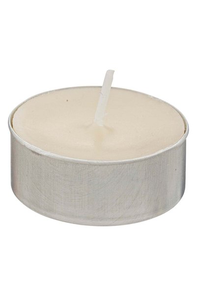 Atmosphera Lumanare tip pastila "Hugo", 18 bucati - Alb ivoire, 13 g -