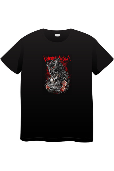 OEM Tricou vintage de muzică rock pentru bărbați, Colecție rock iconică, negr...