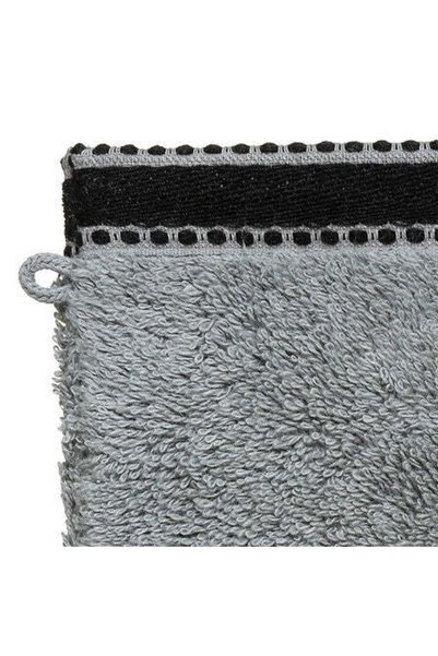Atmosphera Mănușă de baie, Joia, set de 2 bucăți, 550g/m², gri închis, 15x21cm