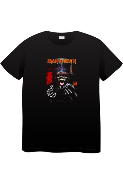 OEM Tricou vintage de muzică rock pentru bărbați, Colecție rock iconică, negr...