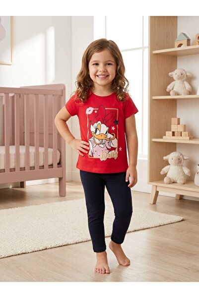 KİAGU Tricou cu mânecă scurtă cu imprimeu cu personaje pentru copii, cu gâtul...