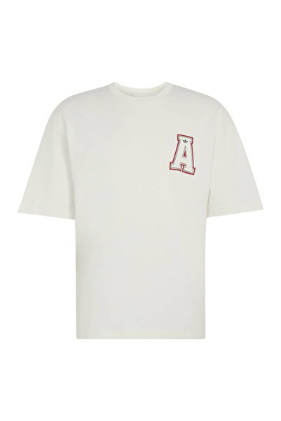 adidas Ks1633-E Varsity Bird t Men's T-Shirt White