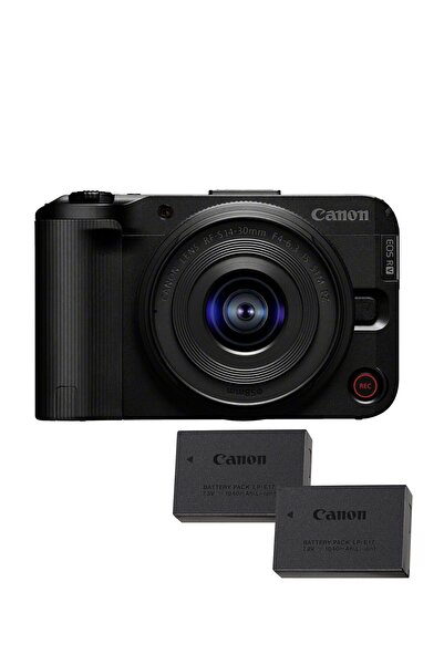 Canon EOS R50 V + RF-S 14-30mm F4-6.3, STM PZ + 2X Pillerdir (Ek Pil Kiti) - RF
