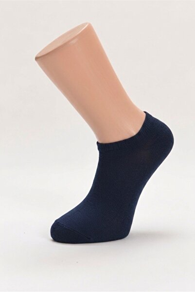 Dore Çorap Men's Natural Fiber Sneaker Socks - Navy Blue