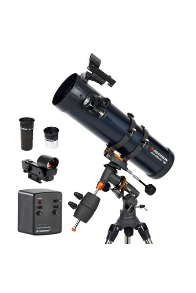 Celestron 31051 AstroMaster 130EQ Motor Sürücülü Newtonian Reflektör Teleskop...