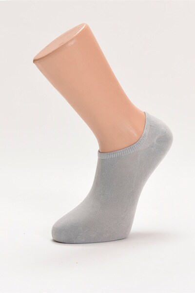 Dore Çorap Men's Natural Fiber Sneaker Socks - Gray