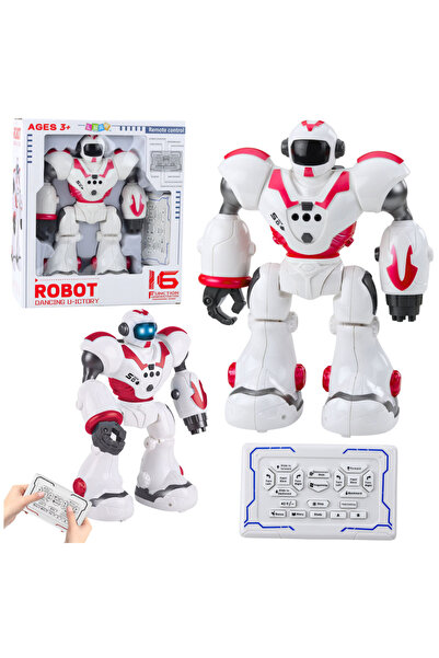 LEAN Robot RC interactiv controlat de la distanță, 16 funcții, lumini, sunete...