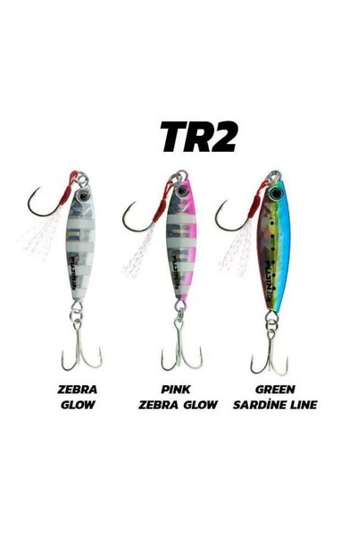 Fujin Jig-X Trio 10gr 5cm Jig Yem Seti 3 Adet Renk TR2