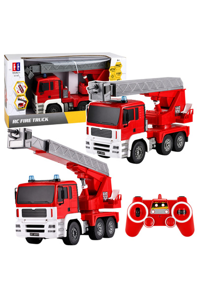 LEAN Mașină de pompieri cu 660 °   Braț rotativ, telecomandat, RC 1:20