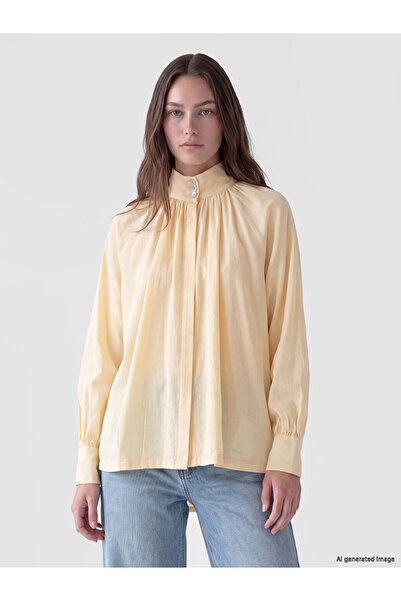 LC Waikiki Hakim Yaka 100% Cotton Women's Shirt Tunic