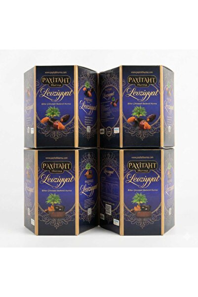 Bitter Çikolatalı Hurma 1 KG(4x250GR)