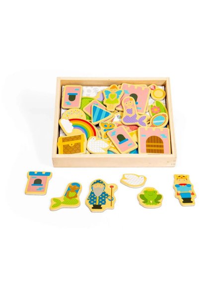 BIGJIGS Toys Σετ μαγνητικό - Φαντασία