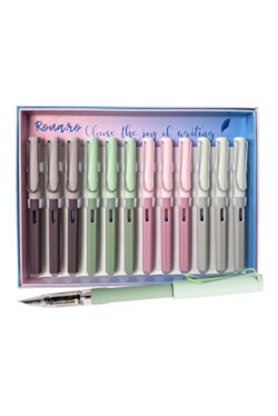 Best Office STILOU DIN PLASTIC, CERNEALA TERMOSENSIBILA SET 12 buccati- 16311